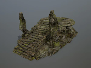 Temple 3D Model