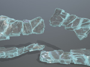 Ice rocks Modelo 3D