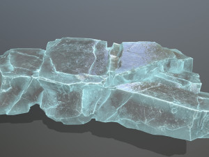 Ice rocks Modelo 3D