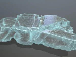 Ice rocks 3D Model