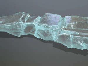 Ice rocks 3D Model