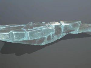 Ice rocks 3D Model