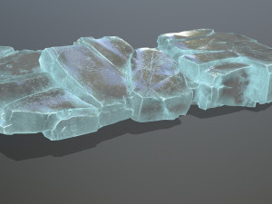 Ice rocks Modelo 3D