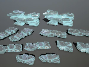 Ice rocks 3D Model