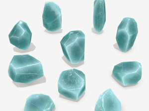 Crystal set 3D Model
