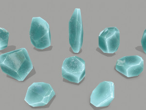 Crystal set 3D Model