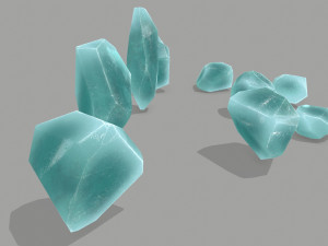 Crystal set 3D Model
