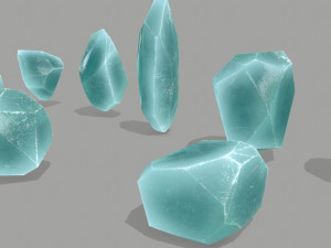 Crystal set 3D Model