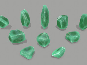 Crystal set 3D-Modell