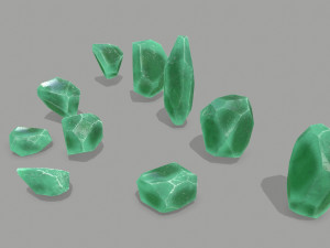 Crystal set 3D-Modell