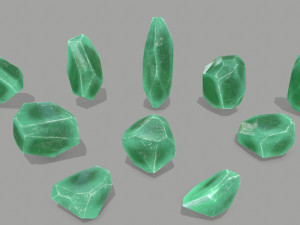 Crystal set 3D-Modell