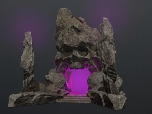 Skull gate 3D Model