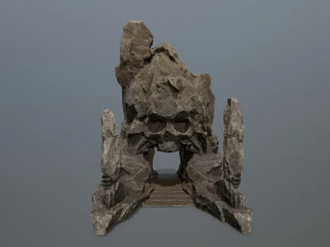 Skull gate 3D Model