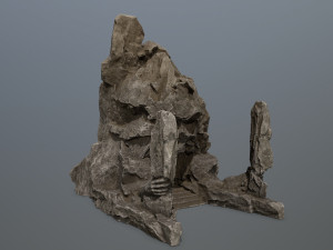 Skull gate Modelo 3D