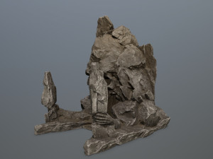 Skull gate Modelo 3D