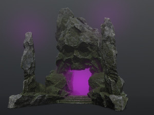 Skull gate 3D 모델
