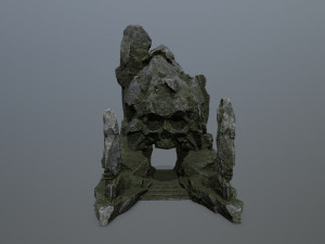 Skull gate 3D 모델