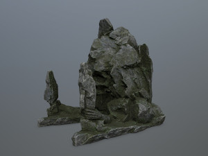 Skull gate 3D 모델