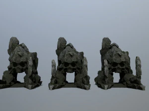 Skull gate 3D Model