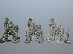 Skull gate 3D 모델