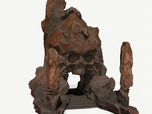 Porta del teschio Modello 3D