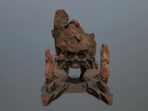 Skull gate 3D Model