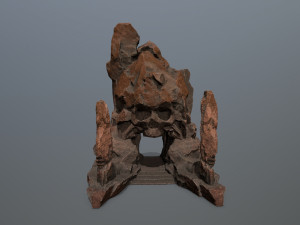 Skull gate Modèle 3D