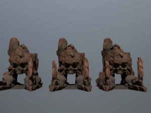 Skull gate 3D Model