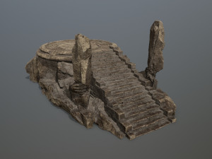 Temple 3D Model