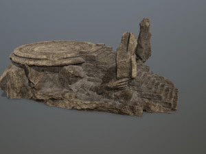 Temple 3D Model