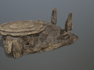 Temple 3D Model