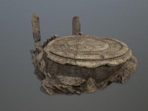 Temple 3D Model