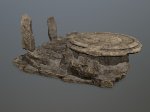 Temple 3D Model