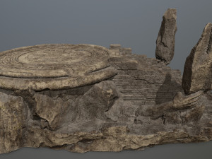 Temple 3D Model
