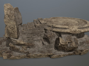 Temple 3D Model