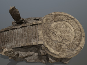 Temple 3D Model