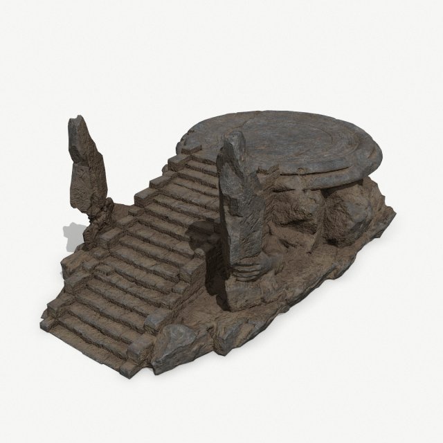 Temple 3Dモデル .c4d .max .obj .3ds .fbx .stl .blend 