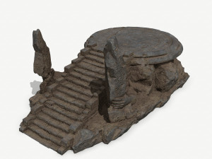 Temple Modelo 3D