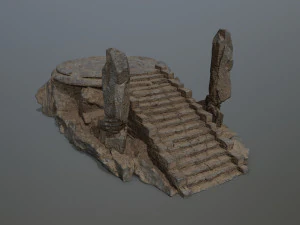 Temple 3D Model