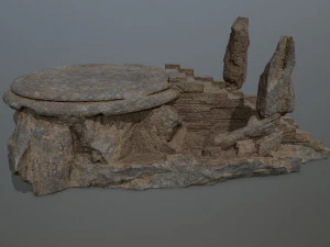 Temple 3D Model