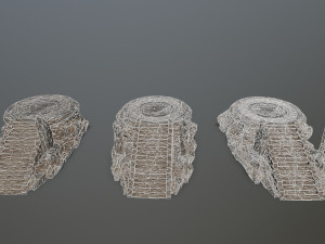 Temple 3Dモデル