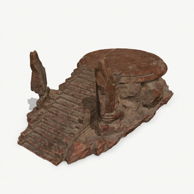 Tempio Modello 3D .c4d .max .obj .3ds .fbx .stl .blend 