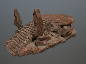 Temple 3D मॉडल