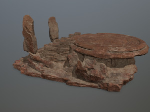 Temple 3D मॉडल