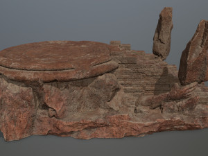 Temple 3D मॉडल
