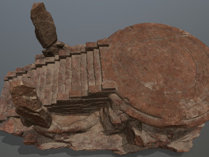 Temple 3D मॉडल