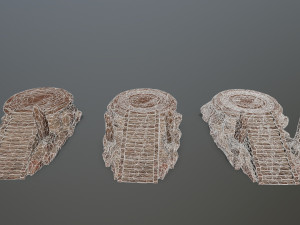 Temple 3D मॉडल