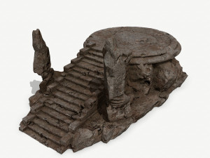 Temple Modèle 3D