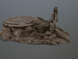 Temple Modèle 3D