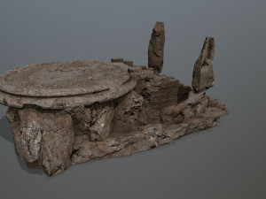 Temple Modèle 3D